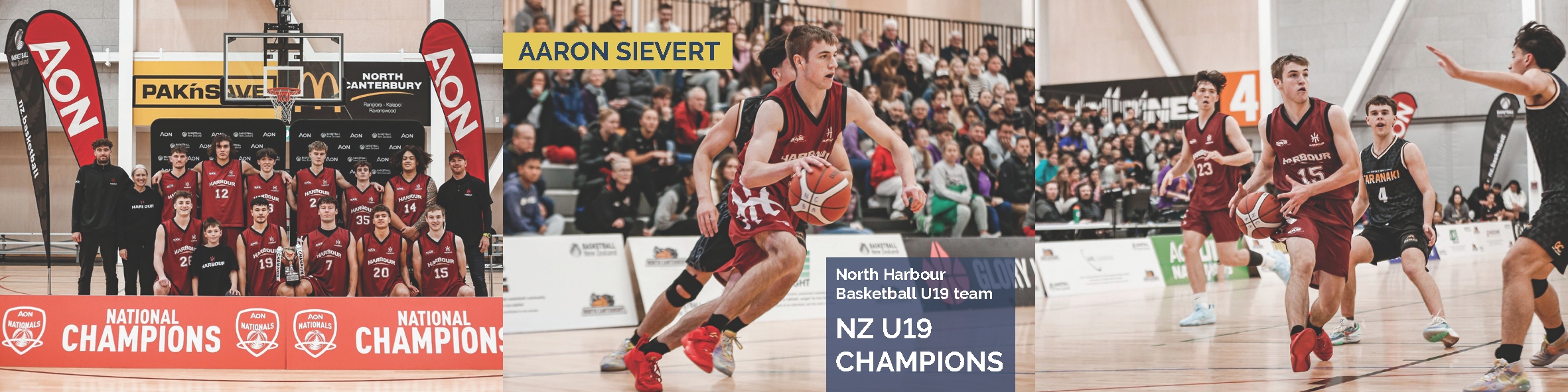 aaron sievert north harbour basketball U19 NZ Champs