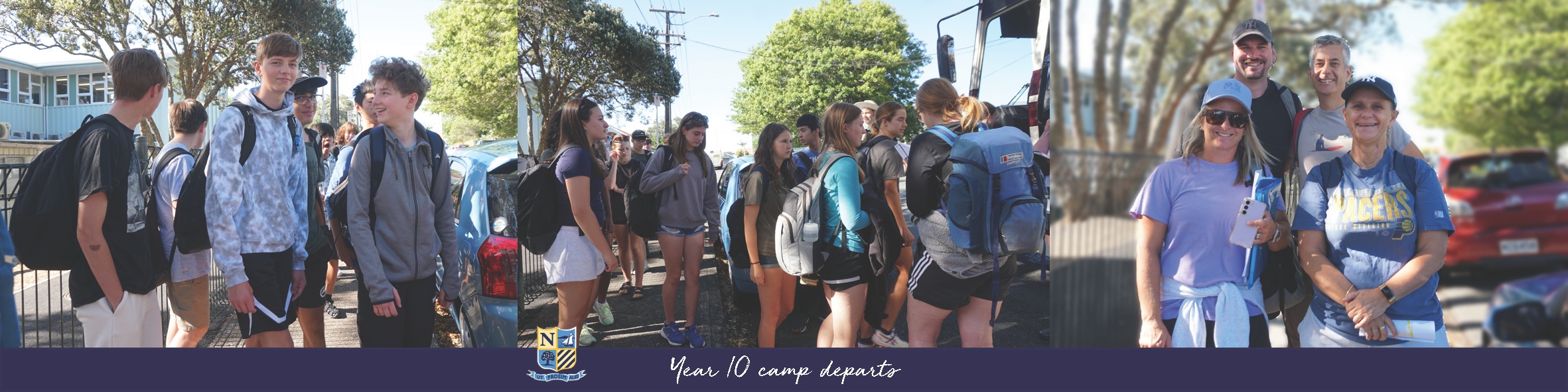 NC 2024 Year 10 camp departs