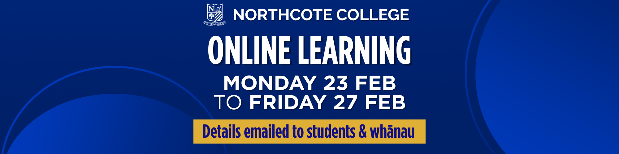 Online learning Feb 23-27 2026 