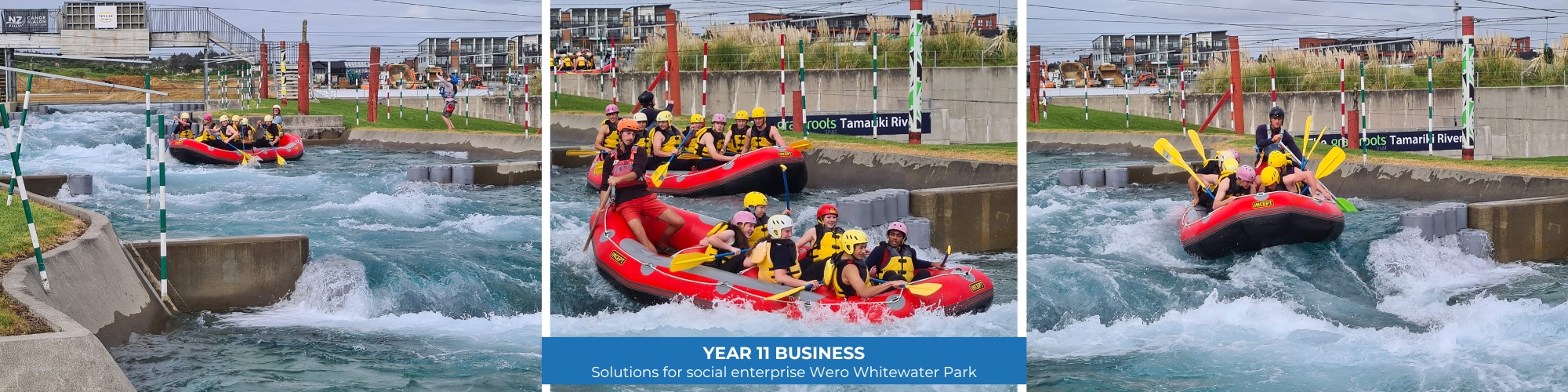 Y11 business at wero whitewater
