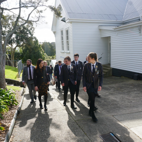 prime minister jacinda ardern visits