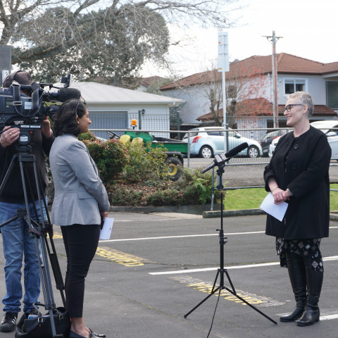 prime minister jacinda ardern visits