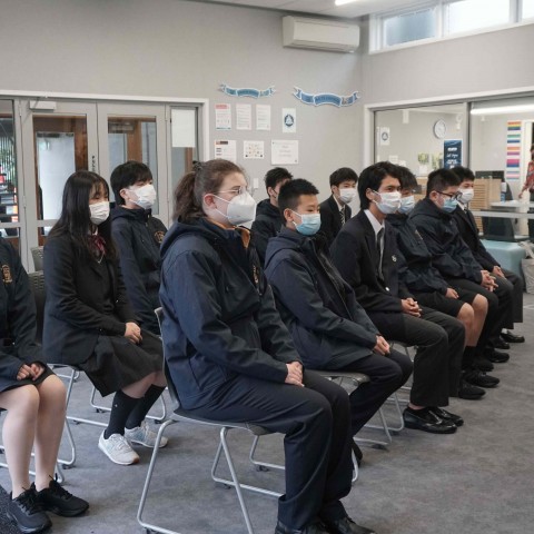 international students powhiri july 2022