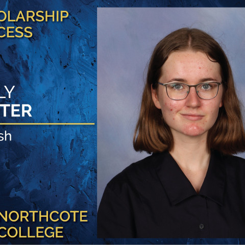 NC scholarship recipient emily potter