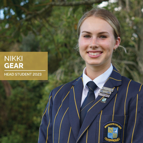 2023 head student nikki gear