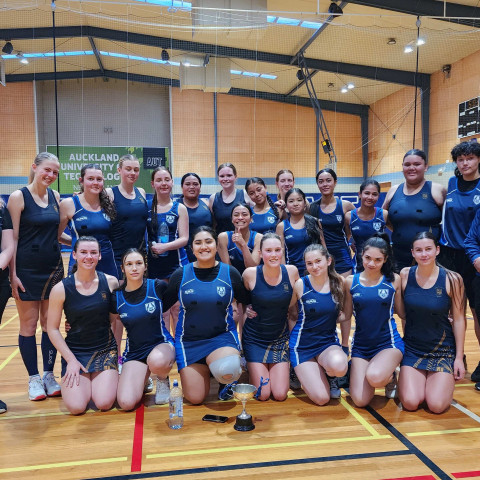 2023 Netball Hartley Cup win 