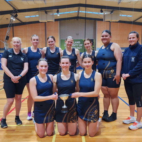 2023 Netball Hartley Cup win 