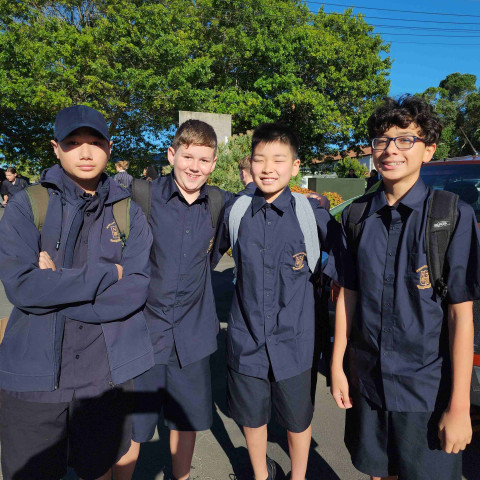 Northcote College first day Year 9 - 2024 