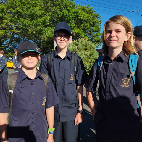 Northcote College first day Year 9 - 2024 