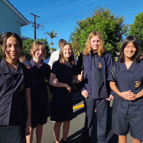 Northcote College first day Year 9 - 2024 