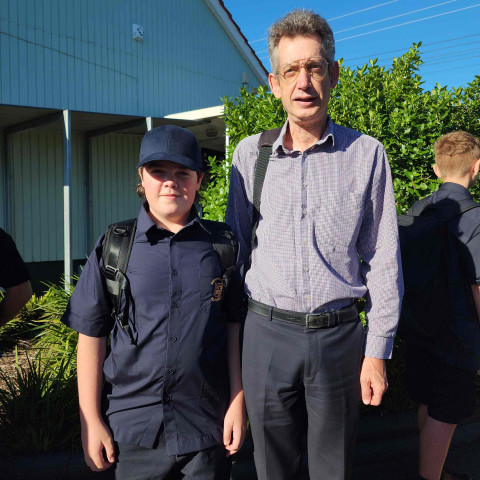 Northcote College first day Year 9 - 2024 