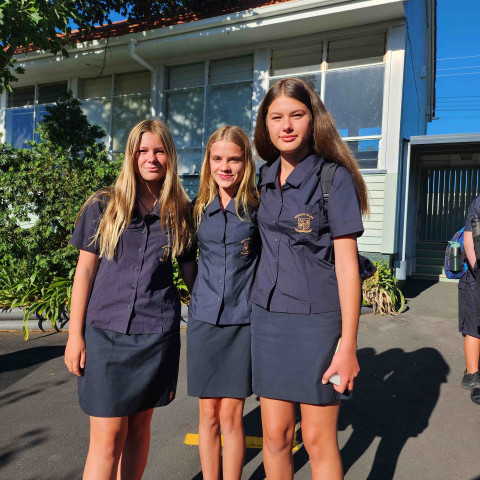 Northcote College first day Year 9 - 2024 