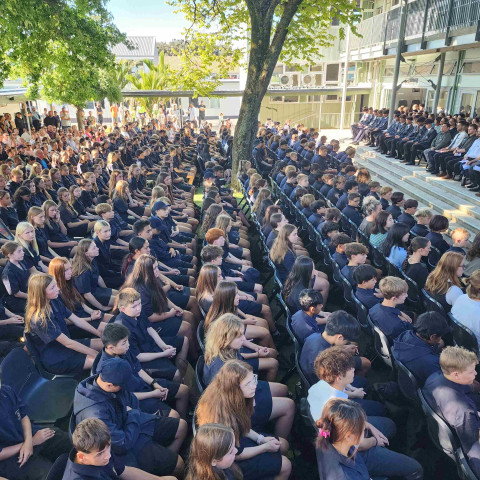 Northcote College first day Year 9 - 2024 