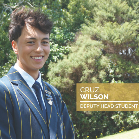 Northcote College 2024 Deputy Head Student Cruz Wilson 