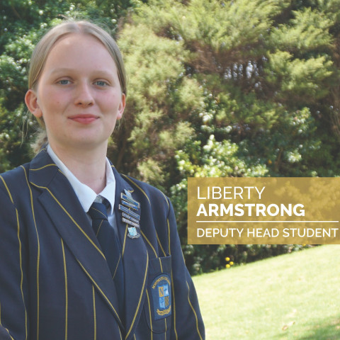 Northcote College 2024 Deputy Head Student Liberty Armstrong 