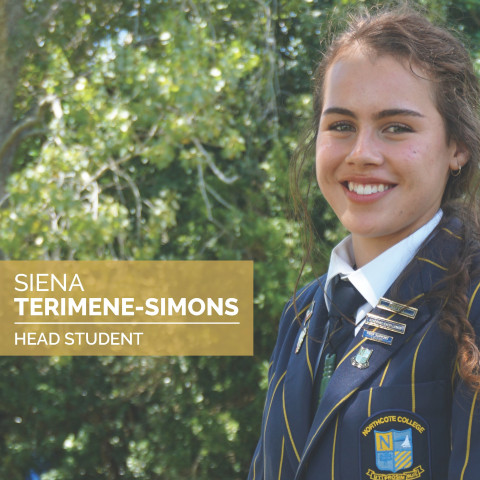 Northcote College 2024 Head Student Siena Terimene-Simons