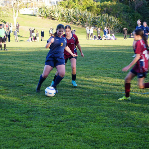 2025 T3 wk 05 jnr A girls football - Nth Hbr Champions 