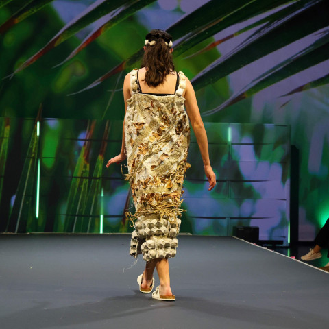 "Beachside" - Designer: Laura Edney Model: Sierra Carruthers