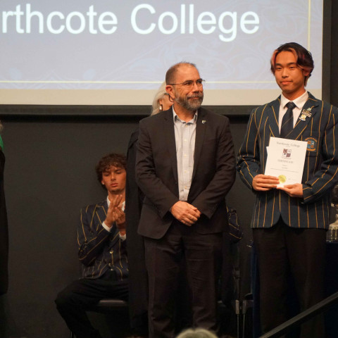 2025 northcote college senior prizegiving