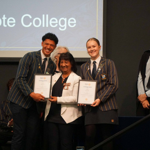 2025 northcote college senior prizegiving