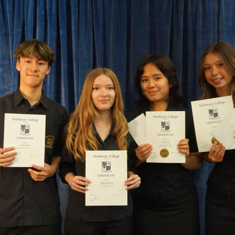 2025 northcote college senior prizegiving