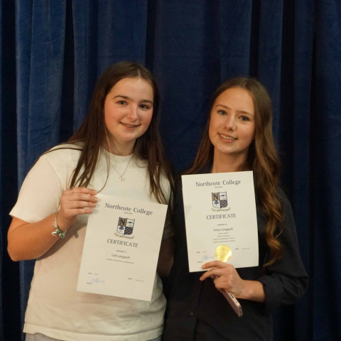 2025 northcote college senior prizegiving