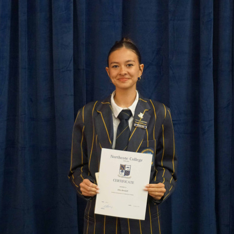 2025 northcote college senior prizegiving