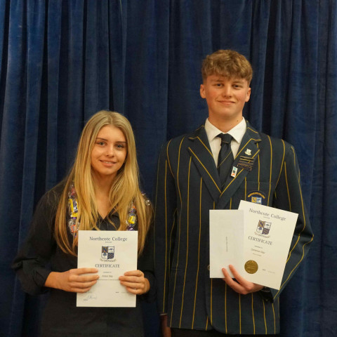 2025 northcote college senior prizegiving