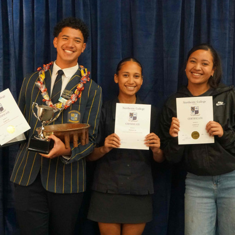 2025 northcote college senior prizegiving