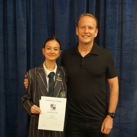 2025 northcote college senior prizegiving