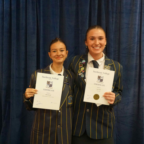 2025 northcote college senior prizegiving