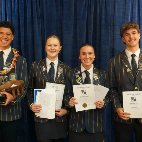 2025 northcote college senior prizegiving