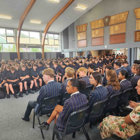 2026 T1 wk 01 Year 9 powhiri 