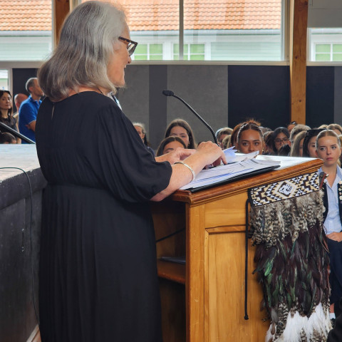 2026 T1 wk 01 Year 9 powhiri 