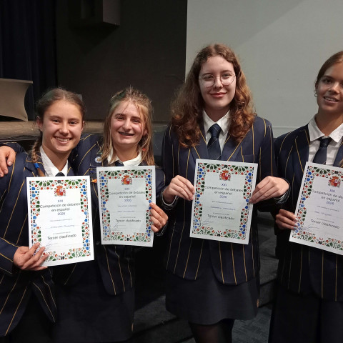 NC 3rd in NZ spanish debating 2026