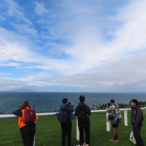 Y12 science trip to tiritiri matangi