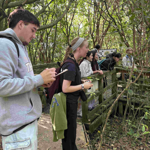 Y12 science trip to tiritiri matangi