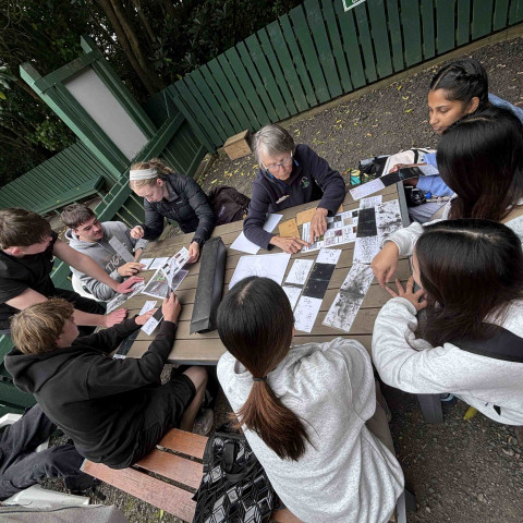 Y12 science trip to tiritiri matangi