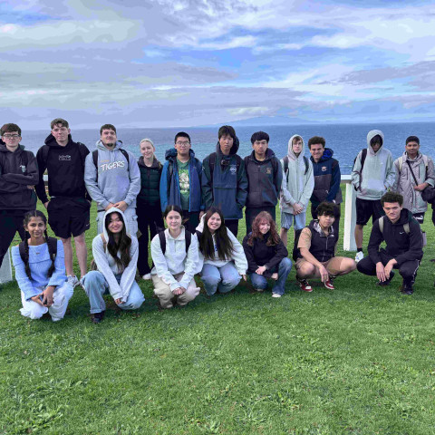 Y12 science trip to tiritiri matangi