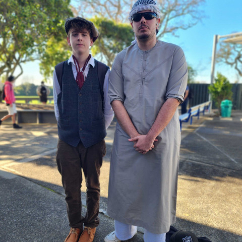 NC non-uniform heritage day