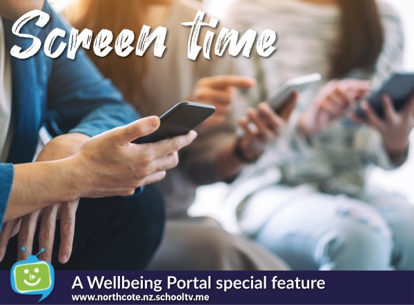 wellbeing portal - screen time 