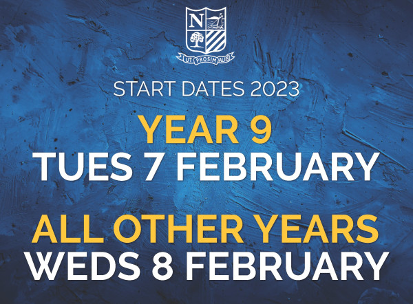 2023 updated start dates 