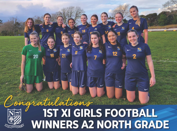 NC 1st XI football girls