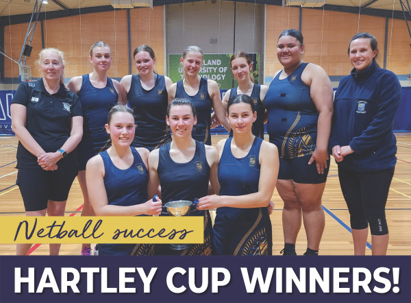 2023 Netball Hartley Cup win 