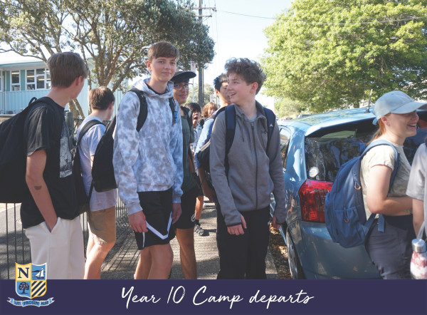 NC 2024 Year 10 camp departs