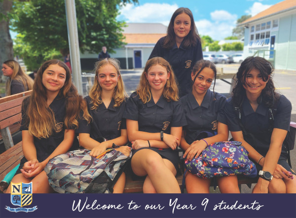 Northcote College 2024 first day Year 9 