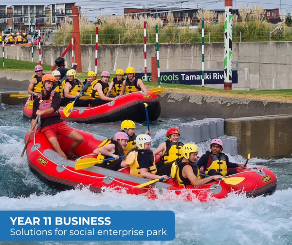 Y11 business at wero whitewater