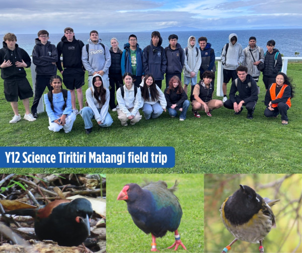 Y12 science trip to tiri